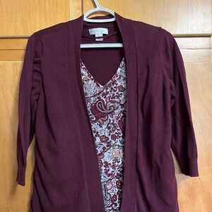 Christopher & Banks women’s dress shirt